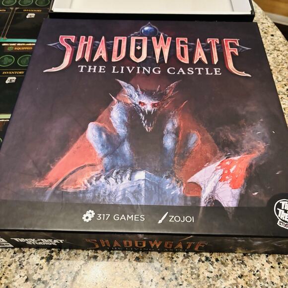 Trick or Treat Studios Shadowgate The Living Castle. Board Game. Complete. - Picture 11 of 15